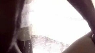 Horny bbw banged hard by black dick