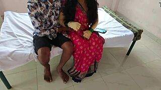 Sexy maid rides in cowgirl position