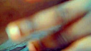 Little creamy pussy looks so inviting for fingering