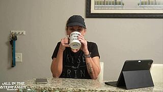 caught in shower sucking hard cock madi blaze 😏