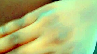 Little creamy pussy looks so inviting for fingering