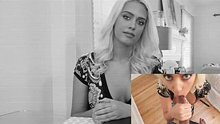 Blonde Falls For Clever Trick