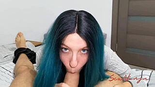 Taboo girl wants impregnation to skip job