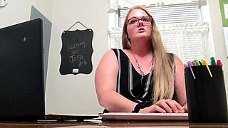 your teacher gives you joi in her office and reveals that you got her pregnant