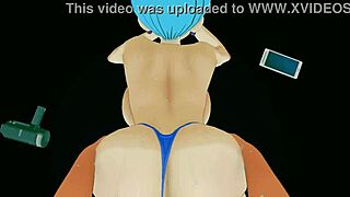 bulma gives instructions on how to masturbate with joi guidance