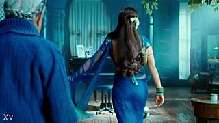 Rani Mukharji Transfers Saree With Visible Panty Ass Curves