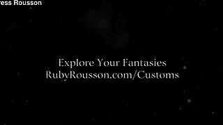 addicted to shiny lips and plunging cleavage with financial domination goddess