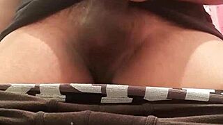 Peruvian with thick cock masturbates to climax