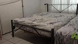 Chubby BBW Latina Cleans Room Amateur Homemade