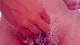 I Masturbate My Prolapse With Hot Water, Shave My Big Tattooed Dick, And Get Anal Pleasure From Fucking My Stretched Hole