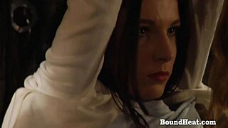 Curvy Pale White Big Natural Tits Lesbian Slave Fingered Hard