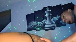 boyfriend's dick gets sloppy blowjob action 😈