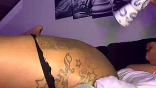 boyfriend's dick gets sloppy blowjob action 😈