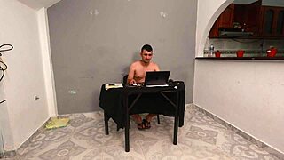 girlfriend cheats with friend at work 💦