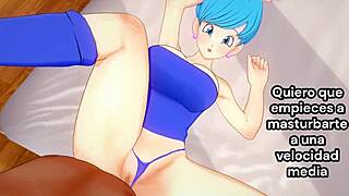 bulma gives instructions on how to masturbate with joi guidance