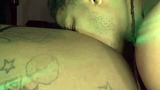 boyfriend's dick gets sloppy blowjob action 😈