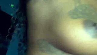 boyfriend's dick gets sloppy blowjob action 😈