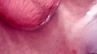 I Masturbate My Prolapse With Hot Water, Shave My Big Tattooed Dick, And Get Anal Pleasure From Fucking My Stretched Hole