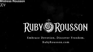 addicted to shiny lips and plunging cleavage with financial domination goddess