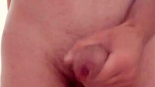 I Masturbate My Prolapse With Hot Water, Shave My Big Tattooed Dick, And Get Anal Pleasure From Fucking My Stretched Hole