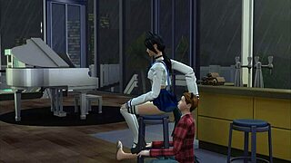 the sims 4 cunnilingus scene