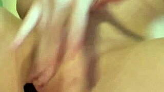 18YO Amateur Orgasms on Wet Panties