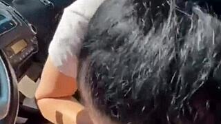 look what she got after sucking cock