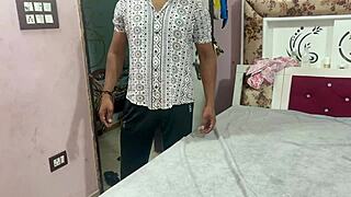 Muslim girl shared bed, leading to intense forbidden sex