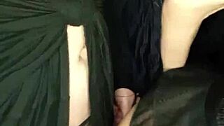 sexy woman fucked by crossdressing man