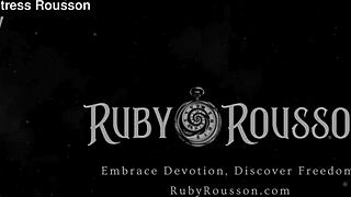 addicted to shiny lips and plunging cleavage with financial domination goddess