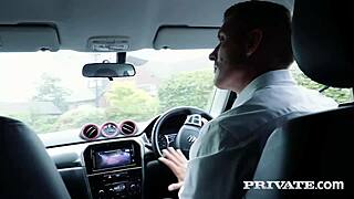 Tiny boobed clea gaultier rides and deepthroats in private hardcore scene