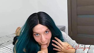 Taboo girl wants impregnation to skip job