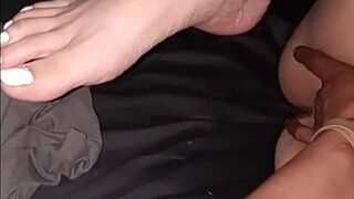 Amateur Curvy Babe Bent Over Doggystyle Fingering Wet Shaved Pussy Masturbation