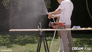 Huge Tits Bombshell Katrina Moreno CUMMING Inside