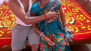 indian fucked hardcore for an hour and gets cum in mouth