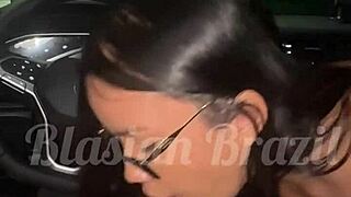 Lina Nakamura rides John Coffee's cock in street creampie