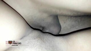 She sneaks into my room for secret fucking under the sheets.