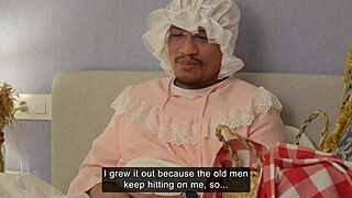 red riding hoods granny has a dildo for her