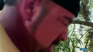 Racy Asian Babe Dicked Down Outdoors