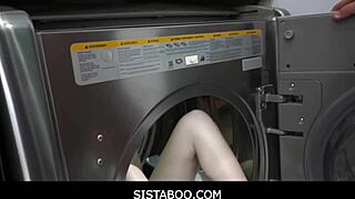 Madi collins and allen swift transition from cleaning to fucking