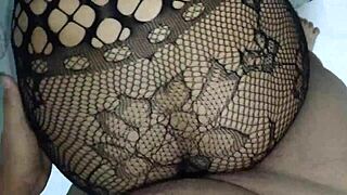 i'm fucking my wife's pussy in that bodystocking she fucked her lover in