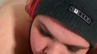 soft to hard sloppy blowjob in headphones cum in mouth & post orgasm pov sucking