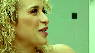 Exotic babe Geishakyd slurps bbc and takes balls deep doggystyle pounding