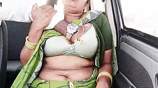 beautiful indian maid car sex with dirty talks