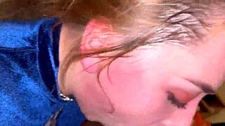 amazing intense facefuck ending with throatpie