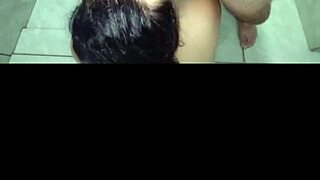 Not even in the shower does he leave me alone