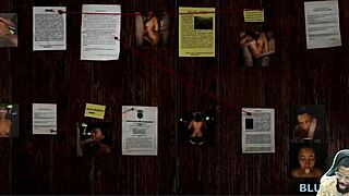 Goth Squirrel Girl Rides And Sucks In Anal Threesome