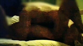 Wife in red lingerie tempts with secret sex, cowgirl squeezes cum in close-up