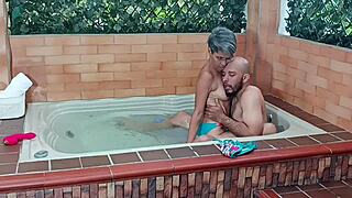 beautiful skinny latina moaning in bed for you