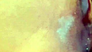 hot girl with big ass guides your masturbation with dildo blowjob